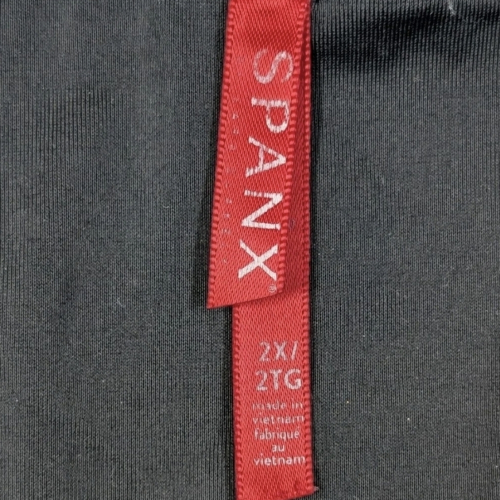 Spanx Velvet Leggings Pull On Women’s 2XL Gray Stretch (Inseam 29) - Picture 5 of 8